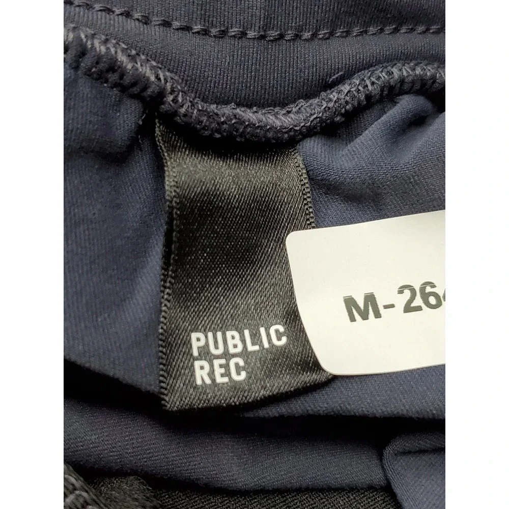 PUBLIC REC Men Activewear Pants 38/28 Dark Gray Jogger Zipper Slim 28